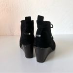 SO Black Wedge Booties Photo 3