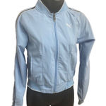 Puma Women’s Jacket. Blue Front Zip Long Sleeves XS Photo 0
