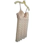 Black Bow Sheer‎ Lace Negligee Pink Size 1X Photo 2