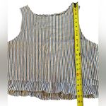 Rylee & Cru Oceanside Top in Nautical Stripe Womens Size Large Brown Photo 6