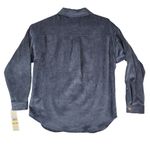 Ruby Rd  Shacket Women S Pincord Velvet Soft Long Sleeve Snap Front Shirt Jacket Photo 1