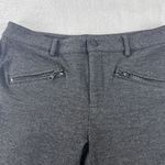 NYDJ Not Your Daughters Crop Pants Womens 8 Gray Straight Leg Slimming Trousers Photo 4