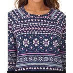 Brand New Cuddlduds Women's Size Small Jogger Long Sleeve Pajama Set 2 Piece Blue Size L Photo 2