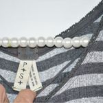 We The Free  | Gray Striped Button Blouse Size P/S Top Photo 5