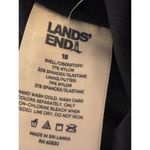 Lands' End Size 18 Navy Floral High Waisted Bikini Bottoms Swimsuit Tummy Control Photo 2