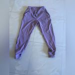 Champion unbranded Weave Lilac Purple Lavender Sweatpants Size Medium joggers drawstring Photo 13