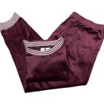 Hue Velour Pajama Set Plus Size 1X Plum Purple Lounge Sleep Cozy Soft Minimalist Photo 1