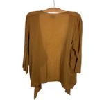 Vtg Click Color Me Cotton Womens Open Front Cardigan Kimono Gold XL Cupro Fairy Photo 1