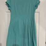 Boden Turquoise pleated Dress Blue Size undefined Photo 0
