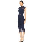 SER.O.YA Tabitha Midi Dress in Sapphire X Photo 3