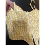 Peppermayo YELLOW AND WHITE MEADOW LOGO Bustier Top Size 2 Photo 2
