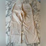 J.Crew NWT $158 '84 low rise wide leg cotton jeans ecru (buttery ivory) 27P rip Photo 1