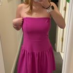 She & Sky Pink Strapless Mini Cocktail Dress Photo 0