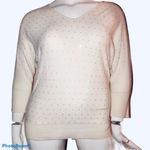 Elle  Pink Rhinestone Sweater  Photo 0