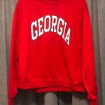 Romwe Red Georgia Sweatshirt  Photo 0