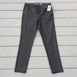 Seven7 NWT  Ultra High Rise Skinny Sparkle Coated Jeans Size 12 Photo 1