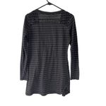 Lole Women's Size Medium Black Wrap Twist Long Sleeve Dance Yoga Top Photo 4