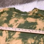 Basic Editions Relaxed Fit Size Large Cotton Green Khaki Hand Dyed Tshirt Soft Photo 2