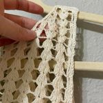 Lovers + Friends Lovers Friends White Sleeveless Crochet Dress Women M Boho Beachy Lined Revolve Photo 7