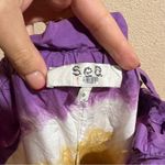 SEA New York Tie Dye Zelda Oversized Flowy Jumpsuit 0 Orange Photo 8