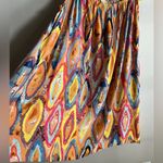 JODIFL  Multicolor Abstract Print Ruffle Strap Boho Mini Dress Size Large Photo 3