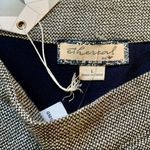 Paper Crane Ethereal Shorts by Knit Frayed Hem Blue Gray Size L Photo 9