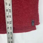 Woolrich  Women's small wool blend knit soft Red Nordic Sweater snow geo print Photo 5