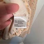 Gianni Bini Puff Sleeve Blouse Tan Pink Floral Photo 9