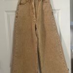 Urban Outfitters Textured Wide Leg Khaki Pants Photo 0