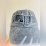 PINK - Victoria's Secret PINK brand gray adjustable hat / cap - 100% cotton Photo 3