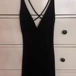 Lulus  Dress Black Mini Backless Photo 0