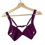 Athleta  Clean Strap Purple Bikini Swim Top XXS Photo 2
