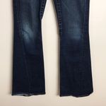 True Religion  Joey ladies dark denim wash boot cut jeans size 30 made in USA Photo 2