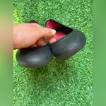 Crocs Women's Lina Black and Red Inside Flats Casual Comfy Ballet Shoes Size 9 Photo 4