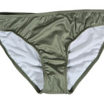 Salt + Cove Ribbed Bikini Bottom in Olive‎ Green M NWT Size undefined Photo 0