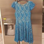 Lulus 💕LULU*S💕 Made to Love Teal Lace Dress Photo 7