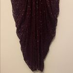 Elegant Sequin Midi Dress in Purple Size XL Photo 1