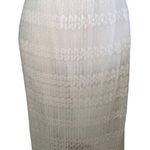 Channa Champagne Lace Fully Lined Pleated Midi/Maxi Skirt NWOT Pink Size undefined Photo 0