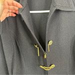 St. John Collection  Jacket Womens 4 Black Knit Full Zip Up Chain Link Button Photo 5