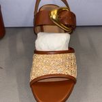 Aerosoles Brown and Tan Women's heeled Sandals style chamber size 7 retro hippie Photo 2