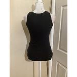 Splendid  Black Ribbed Scoop Neck Pullover Tank Top XS Photo 2