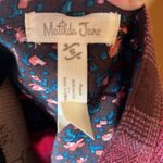 Matilda Jane  Pink Plaid Button Up Top Size S Photo 5