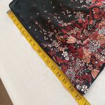 Maurice's blouse sleeveless lace panel neckline keyhole in back floral Sz medium Photo 1