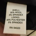 Banana Republic  96% Wool Pencil Skirt Size 12 Navy Lined Suiting Office Career Photo 5