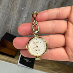 Coach  Womens Gracie Quartz Signature Petite Bangle Stainless Steel Watch Photo 1