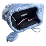 Wildfox NEW Parachute BACKPACK & COIN PURSE Blue Puffy Nylon HANDBAG Lightweight Photo 3