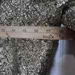 Elevenses Gold Sequin Cropped Bolero Jacket Shimmer Glam Evening Party Photo 6