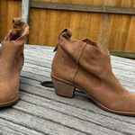 Kelsi Dagger Brooklyn Brown Kamper Suede Boots Booties Soft Comfy Size 10 Photo 0