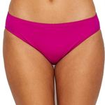 Ralph Lauren LAUREN  Women's Dark Pink Solid Beach Club Bikini Swim Bottoms sz 6 Photo 5