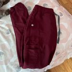 FIGS XS Burgundy Taldora Joggers Photo 2